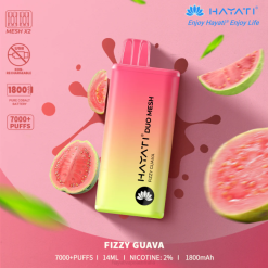 Hayati Duo Mesh Disposable Fizzy Guava XNHN169 Hayati Flavours Australia