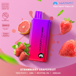 Hayati Duo Mesh Disposable Strawberry Grapefruit XNHN191 Hayati Australia