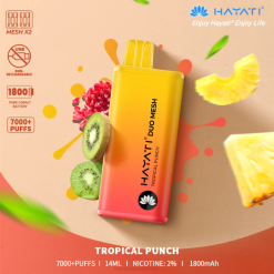 Hayati Duo Mesh Disposable Tropical Punch XNHN184 Hayati Vape Flavours