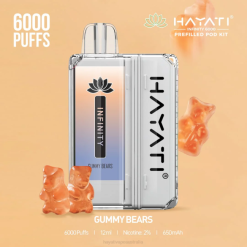Hayati Infinity 6000 Pod Kits Gummy Bears XNHN151 Hayati Australia