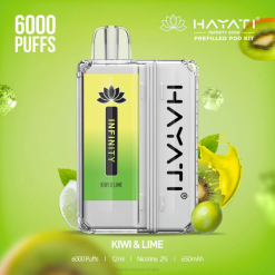Hayati Infinity 6000 Pod Kits Kiwi & Lime XNHN152 Hayati Canberra