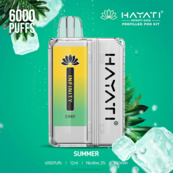 Hayati Infinity 6000 Pod Kits Summer XNHN162 Hayati Canberra
