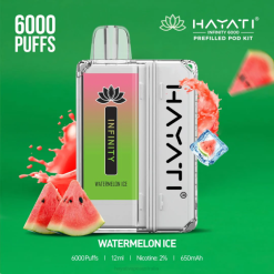 Hayati Infinity 6000 Pod Kits Watermelon Ice XNHN164 Hayati Vape Flavours