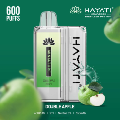 Hayati Miniature 600 Pod Kits Double Apple XNHN32 Hayati Canberra