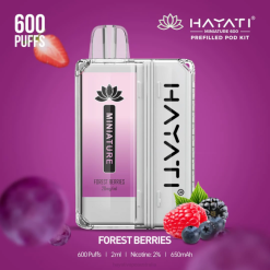 Hayati Miniature 600 Pod Kits Forest Berries XNHN34 Hayati Vape Flavours