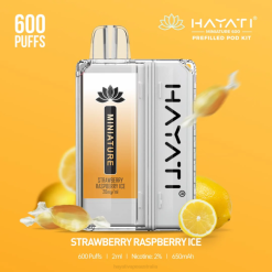 Hayati Miniature 600 Pod Kits Strawberry Raspberry Ice XNHN47 Hayati Vape Review