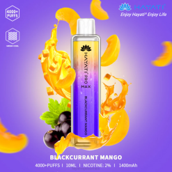 Hayati Pro Max Disposable Blackcurrant Mango XNHN92 Hayati Canberra