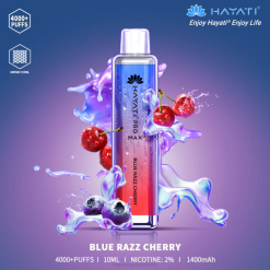 Hayati Pro Max Disposable Blue Razz Cherry XNHN94 Hayati Vape Flavours