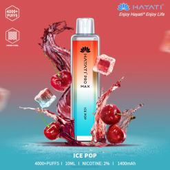 Hayati Pro Max Disposable Ice Pop XNHN107 Hayati Vape Review