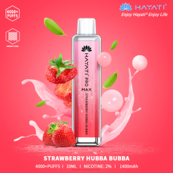 Hayati Pro Max Disposable Strawberry Hubba Bubba XNHN140 Hayati Vape Shop