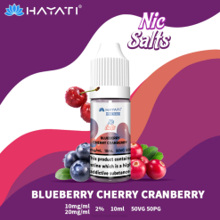 Hayati Pro Max Nic Salts Blueberry Cherry Cranberry XNHN234 Hayati Vape Flavours