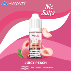 Hayati Pro Max Nic Salts Juicy Peach XNHN240 Hayati Vape Shop