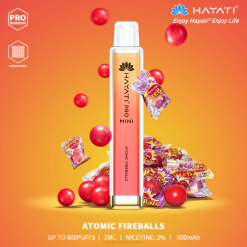 Hayati Pro Mini Disposable Atomic Fireball XNHN1 Hayati Australia