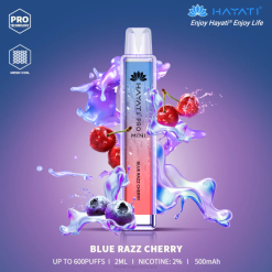 Hayati Pro Mini Disposable Blue Razz Cherry XNHN3 Hayati Vape Australia