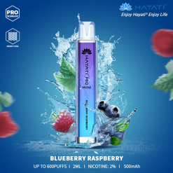 Hayati Pro Mini Disposable Blueberry Raspberry XNHN6 Hayati Vape Near Me