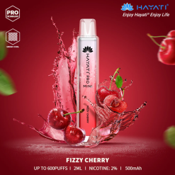 Hayati Pro Mini Disposable Fizzy Cherry XNHN9 Hayati Flavours Australia