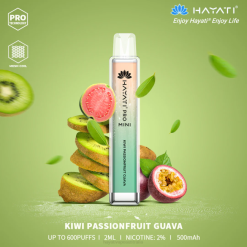 Hayati Pro Mini Disposable Kiwi Passionfruit Cuava XNHN13 Hayati Vape Australia