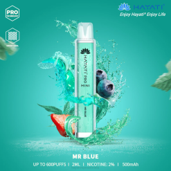 Hayati Pro Mini Disposable Mr Blue XNHN16 Hayati Vape Near Me