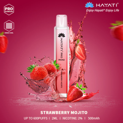 Hayati Pro Mini Disposable Strawberry Mojito XNHN21 Hayati Australia