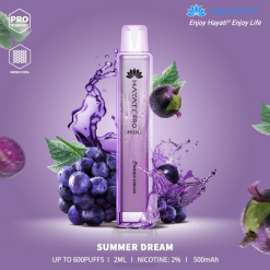 Hayati Pro Mini Disposable Summer Dream XNHN23 Hayati Vape Australia