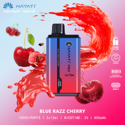 Hayati Pro Ultra Disposable 15000 Puffs Blue Razz Cherry XNHN193 Hayati Vape Australia