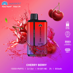 Hayati Pro Ultra Disposable 15000 Puffs Cherry berry XNHN199 Hayati Flavours Australia