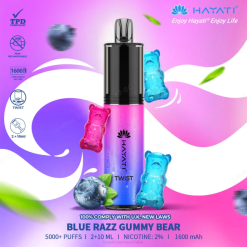 Hayati Twist Disposable Blue Razz Gummy Bear XNHN64 Hayati Vape Flavours
