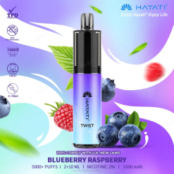 Hayati Twist Disposable Blueberry Raspberry XNHN66 Hayati Vape Near Me
