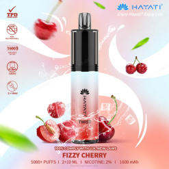 Hayati Twist Disposable Fizzy Cherry XNHN69 Hayati Flavours Australia