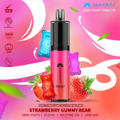 Hayati Twist Disposable Strawberry Gummy Bear XNHN82 Hayati Canberra