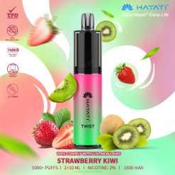 Hayati Twist Disposable Strawberry Kiwi XNHN83 Hayati Vape Australia