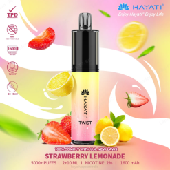 Hayati Twist Disposable Strawberry Lemonade XNHN84 Hayati Vape Flavours