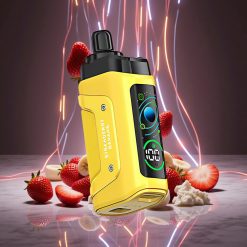Razz Bar 45000 Puffs Strawberry Banana Adjustable Airflow