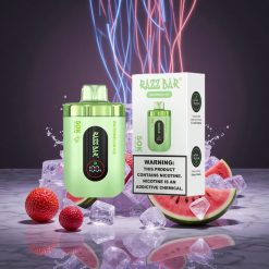 Razz Bar 50K Puffs Disposable Vape Watermelon Ice Type-C Rechargeable