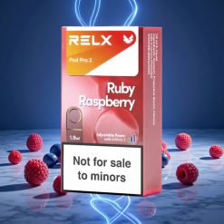 RELX Pod Pro 2 600 Puffs Blue Raspberry